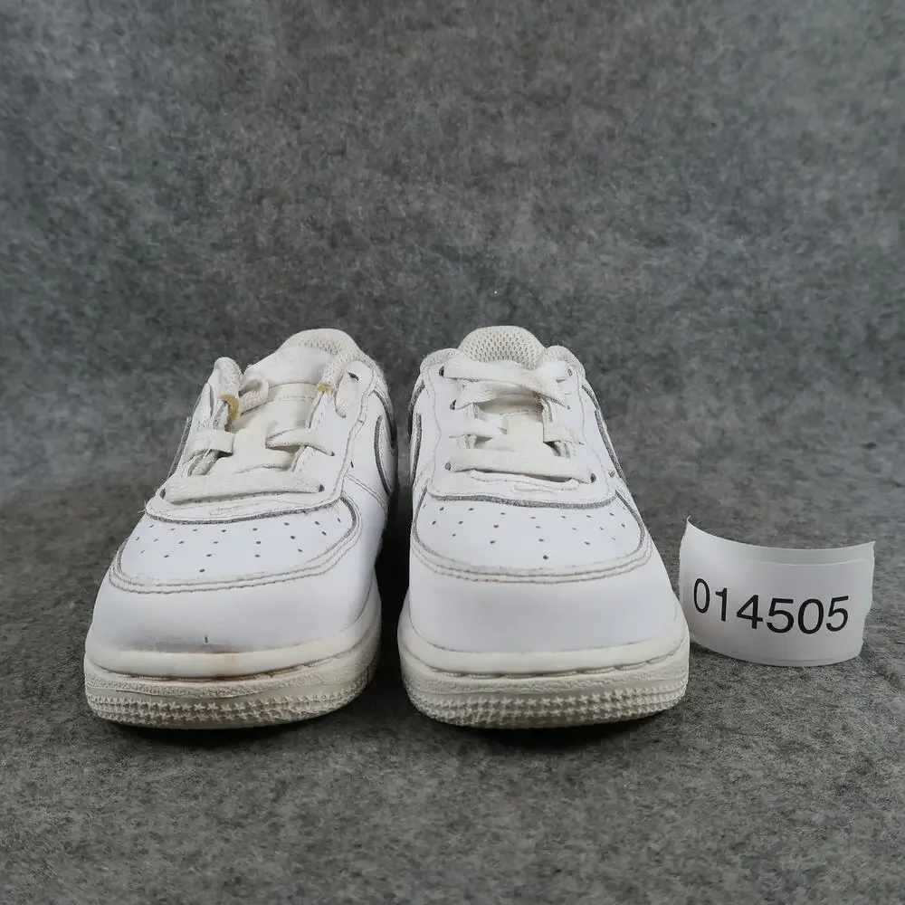 Nike Shoes Kids Toddler 8 Sneakers Force 1 LE Casual Trainers White Lace Up